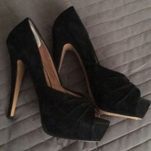 Aldo Black Heels Size 7